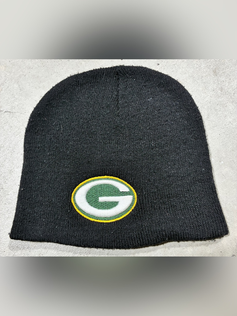 Black Knit Beanie with Team 'G' Logo